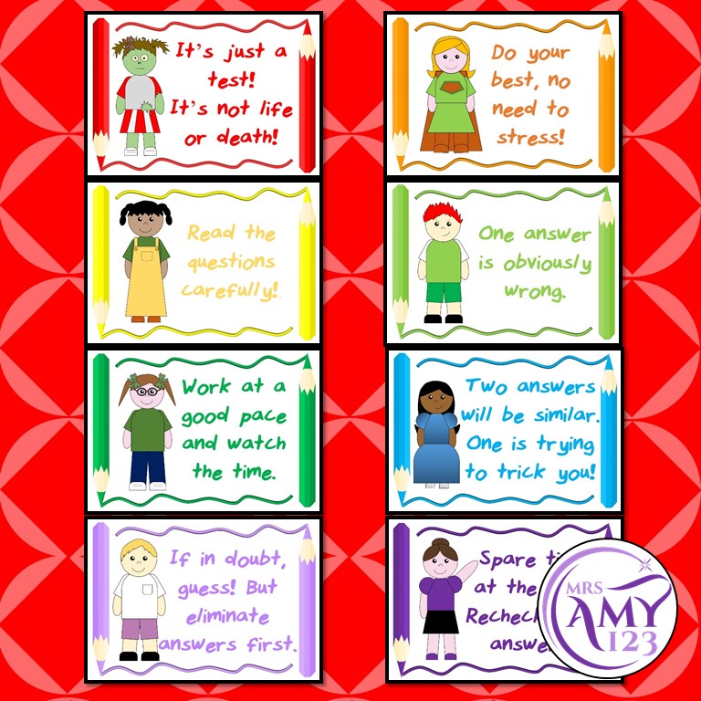 Test Strategy Posters- Great for NAPLAN