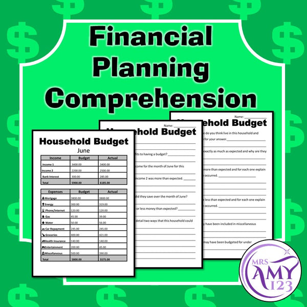 Financial Planning Comprehension