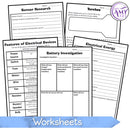 Year 5 & 6 Technologies - Electrical Energy Unit - Australian Curriculum