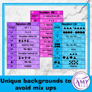 Mental Math Sorting Strips - Lower