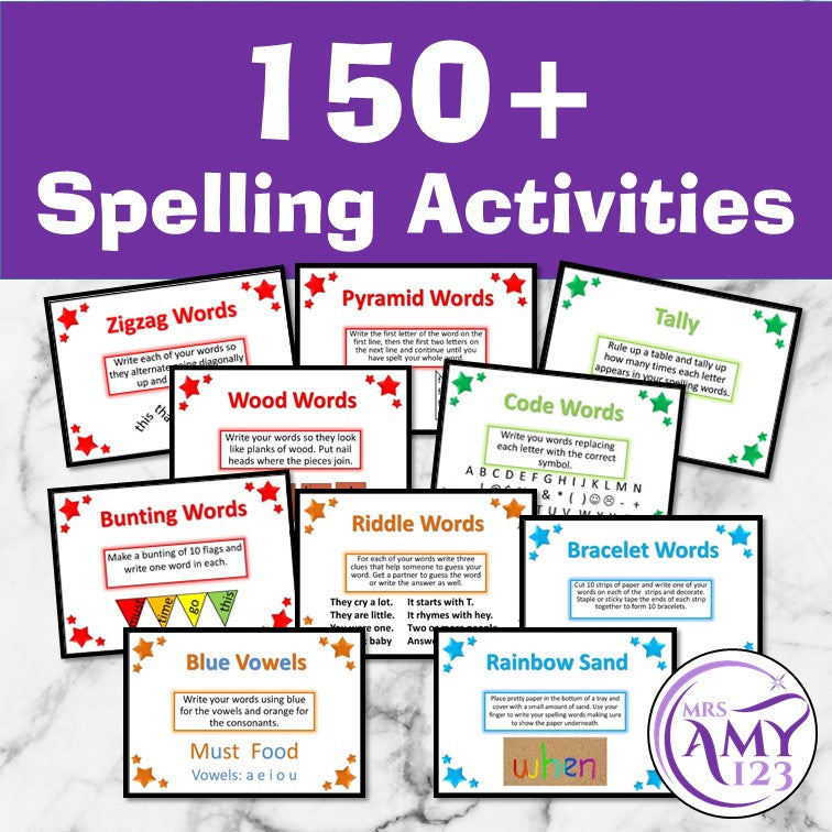Spell Notes Activity Spelling Activities for Any List
