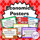 Economics Posters - Needs, Wants, Producers, Consumers- Great for HASS!