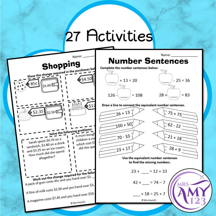 Year 4 Maths - Mathematics Revision - Australian Curriculum