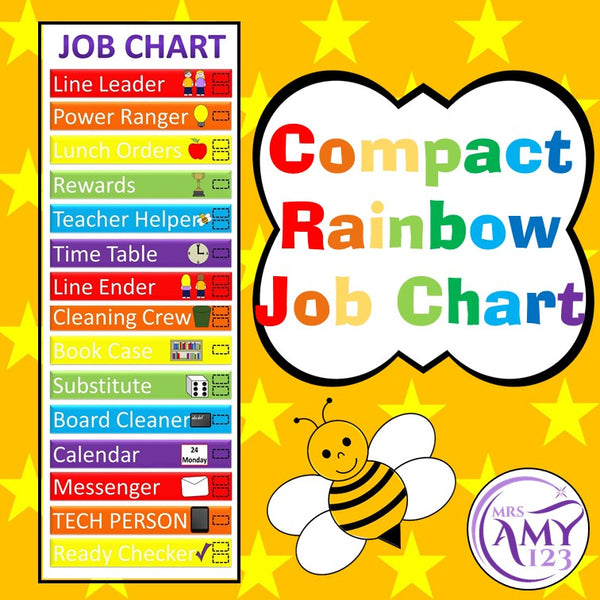 Compact Job Chart - Save Space!