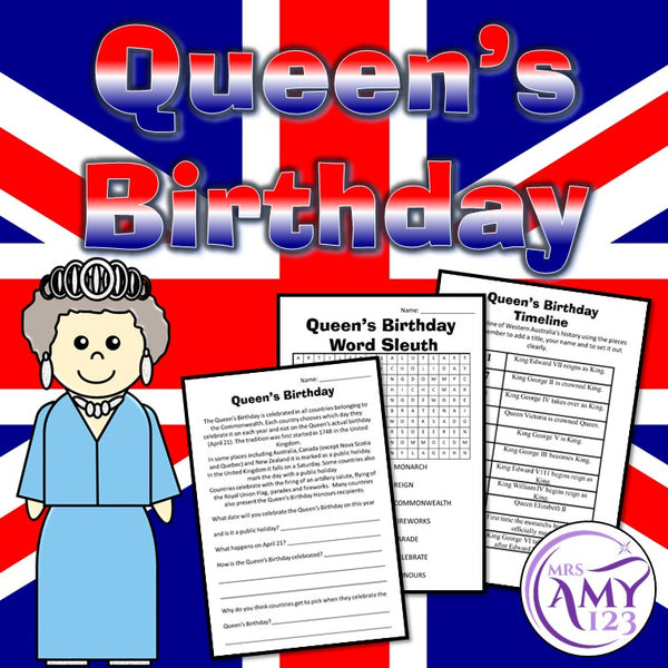Queen's Birthday Activities