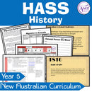 Year 5 HASS - Australian Colonies Unit - Australian Curriculum