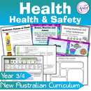 Year 3 & 4 Health - Health & Safety Unit - Australian Curriculum
