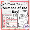 Number of the Day Display and Worksheets