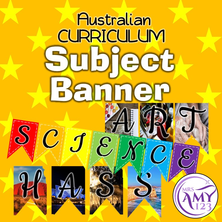 Australian Curriculum Subject Banners