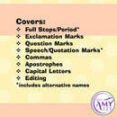 Easter Punctuation Worksheets