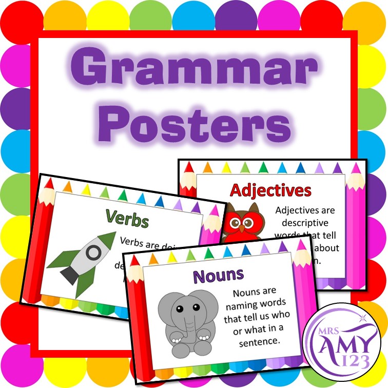 Grammar-Parts of Speech Posters