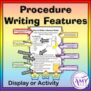 Procedure Writing Features - Display or Activity