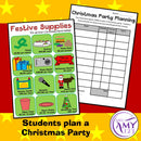 Christmas Party Budgeting Activity