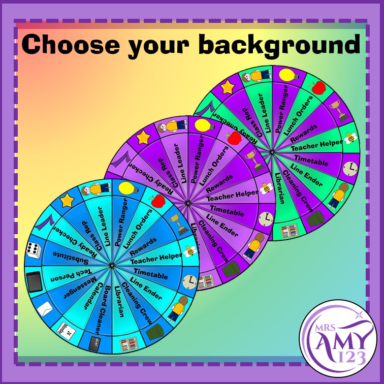 Job Wheel Chart Job Chart Wheel