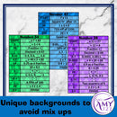 Mental Math Sorting Strips - Upper