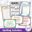 Complete Spelling Program - Lists, activities, grids, and more!