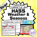 Year 1 HASS - Seasons and Weather Unit  - Australian Curriculum