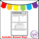 Make a List or a Table Problem Solving PowerPoint, Task Cards and Worksheet