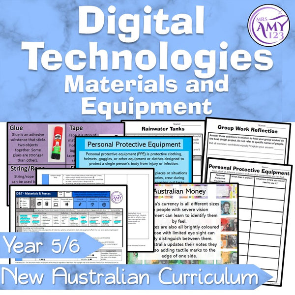 Year 5 & 6 Design & Technology Materials & Equipment Unit