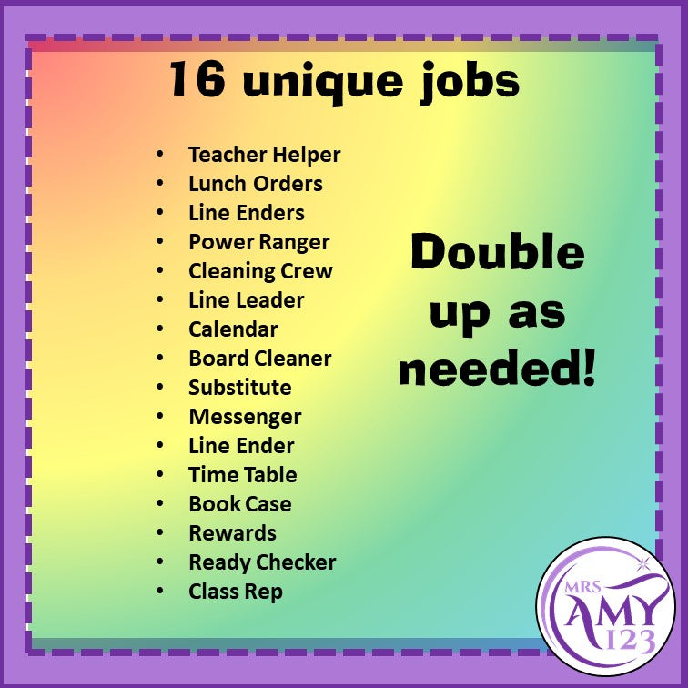 Job Wheel Chart Job Chart Wheel