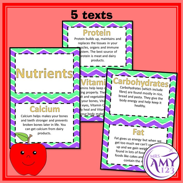 Nutrient Texts and Activity