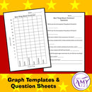 Christmas Graphing Activities - Whole Class Graphs, Worksheets & Questions