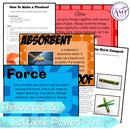 Year 3 & 4 Technologies - Materials & Forces Unit - Australian Curriculum