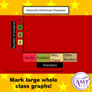 Christmas Graphing Activities - Whole Class Graphs, Worksheets & Questions