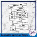 Mental Math Sorting Squares - Upper - Cut & Paste