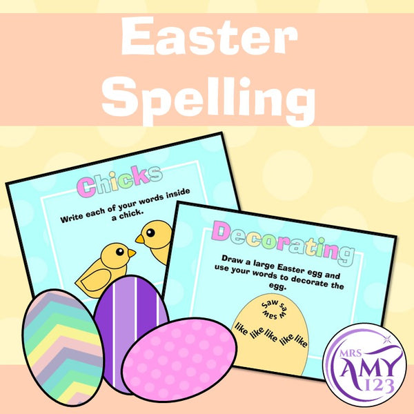 Easter Spelling Activities