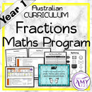 Year 1 Maths - Fractions Program - Australian Curriculum