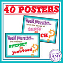 Would You Rather Questions and Activities - Great for Persuasive Writing