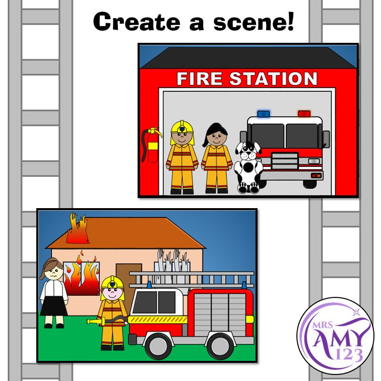 Fire Safety Barrier Games - Great for Fire Prevention Week