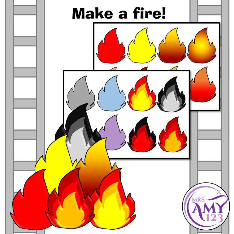 Fire Safety Barrier Games - Great for Fire Prevention Week