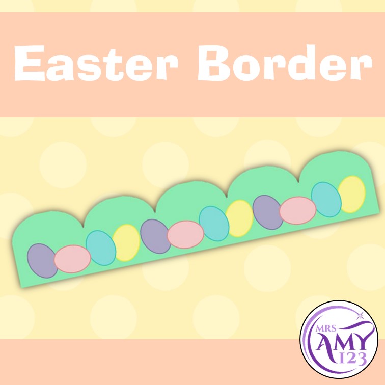 Cute Easter Bulletin Border