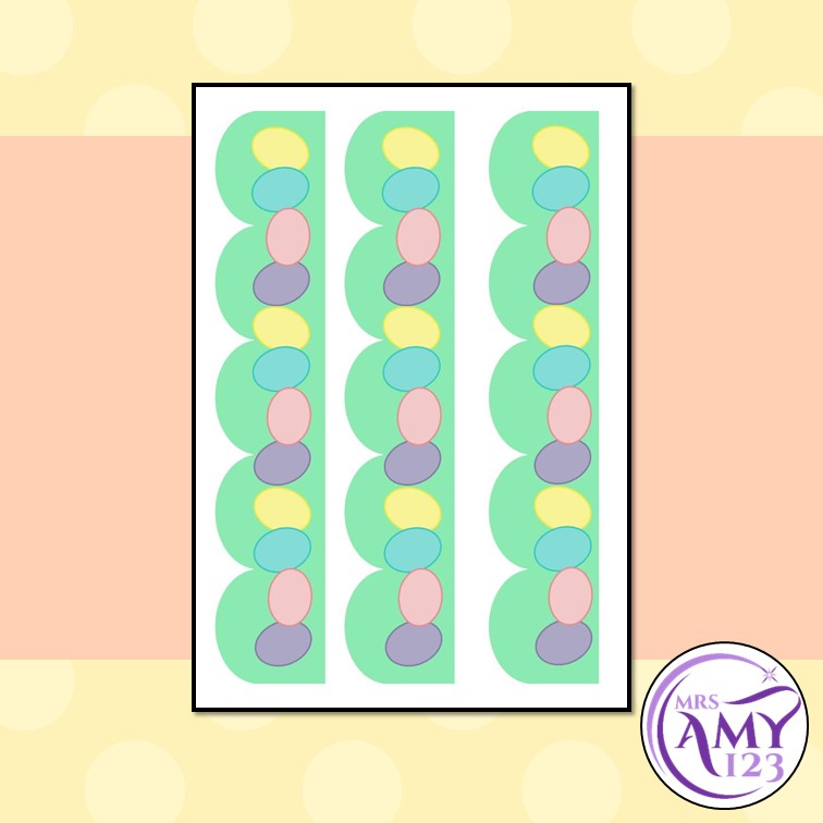 Cute Easter Bulletin Border