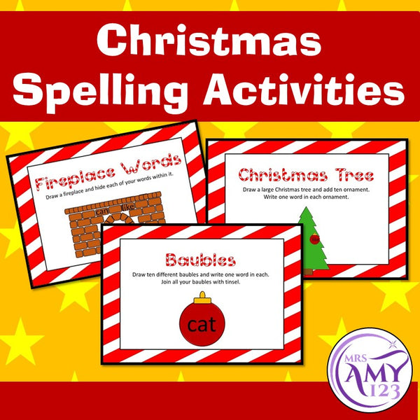 Christmas Spelling Activities