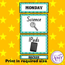 Weekly Timetable Display