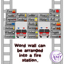 Fire Safety Word Wall and Posters - Great for Fire Prevention Week