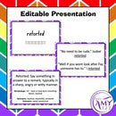 Said Vocabulary Pack - Word Lists, Flash Cards & Activities