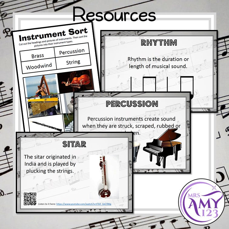 Australian Curriculum Year 1/2 Responding to Music Unit