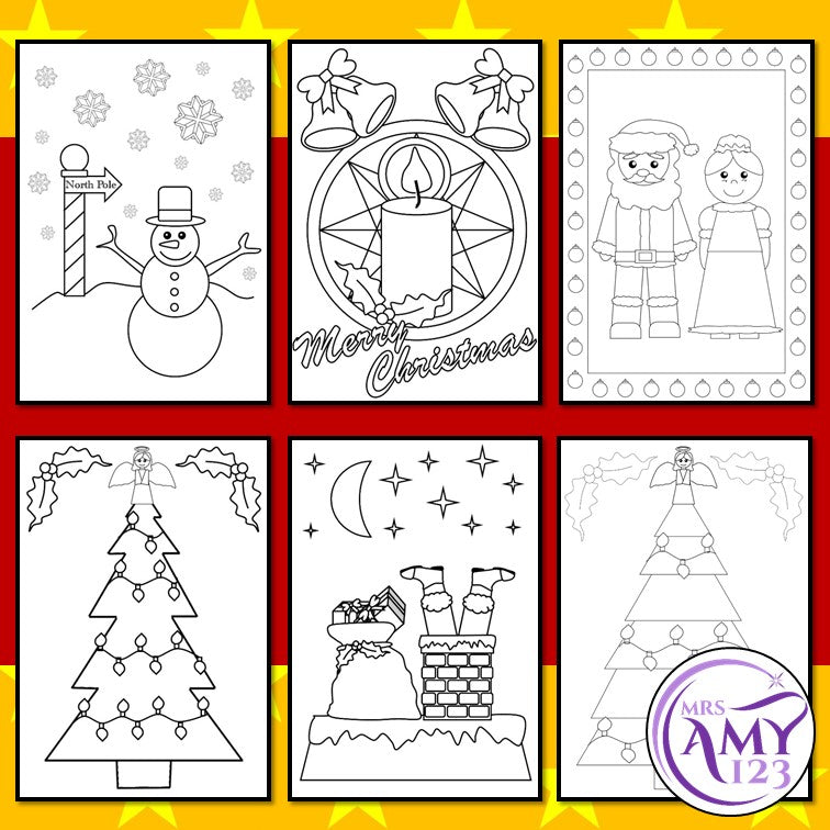 Christmas Colouring Pages