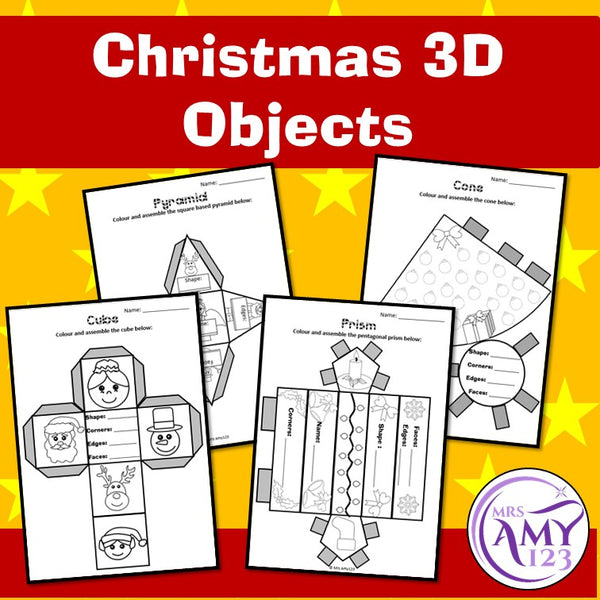 Christmas 3D Shapes