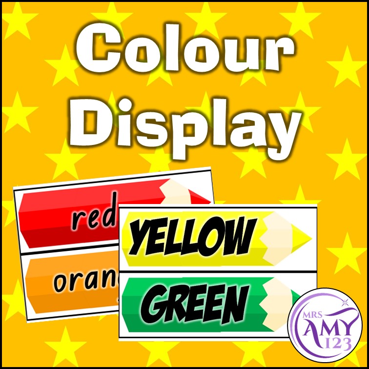 Colour Pencil Display