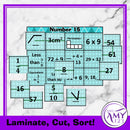 Mental Maths Sorting Squares - Upper
