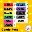 Colour Pencil Display