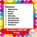 Parts of Speech (Grammar) Sorting Strips