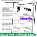 Year 2 Maths - Mathematics Test Bundle - Australian Curriculum