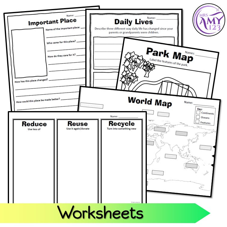 Year 1 & 2 Composite HASS Units - Australian Curriculum