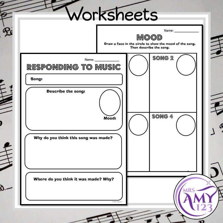 Australian Curriculum Year 1/2 Responding to Music Unit